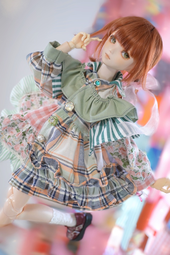 春の初恋ワンピ