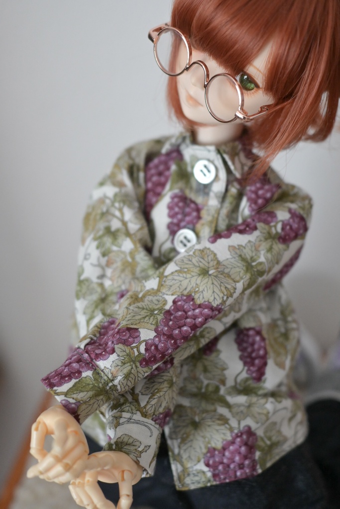 じゅわっと果実🍇ぶどう実るシャツ
