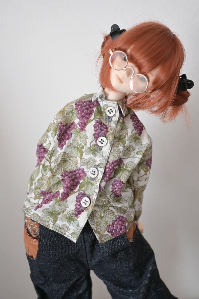じゅわっと果実🍇ぶどう実るシャツ