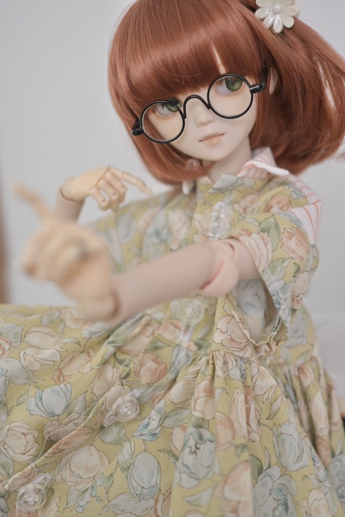 花柄に夢中♡わんぴ〜す！
