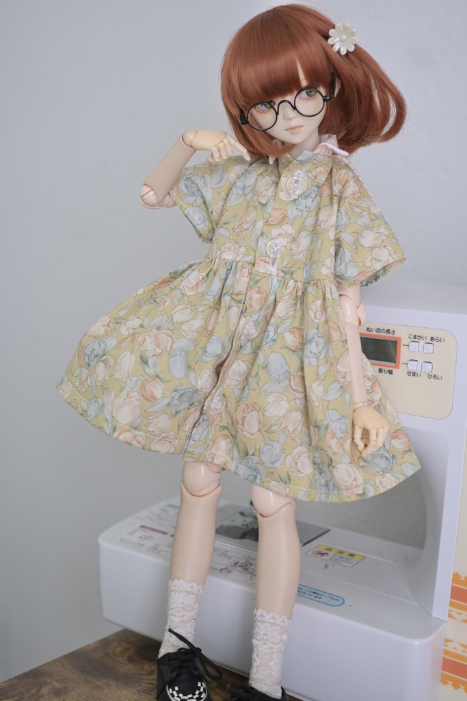 花柄に夢中♡わんぴ〜す！