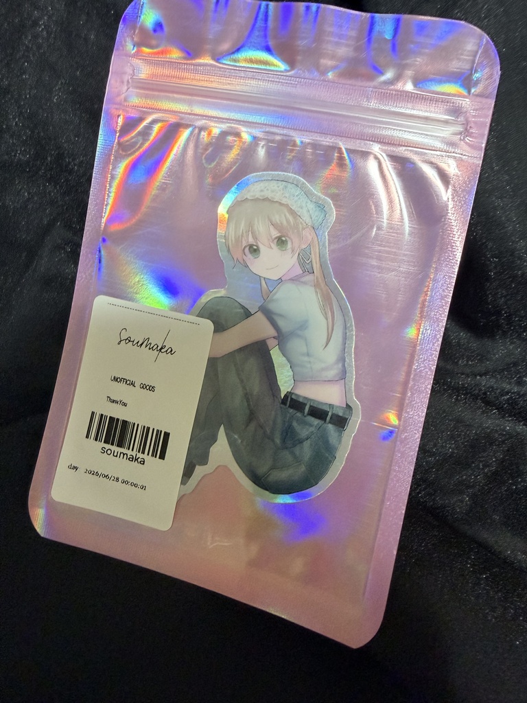 ホログラムステッカー＜マカ＞