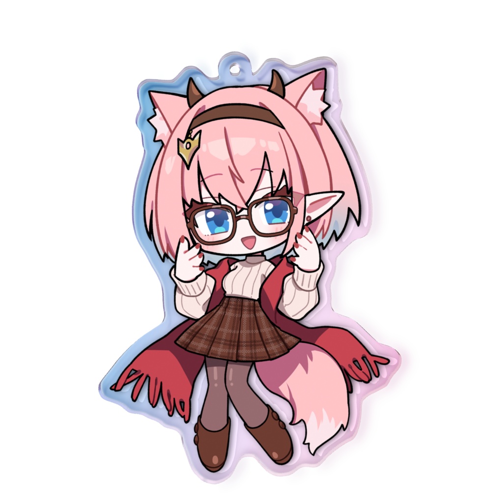 【2026】描き下ろし 私服 アクリルキーホルダー