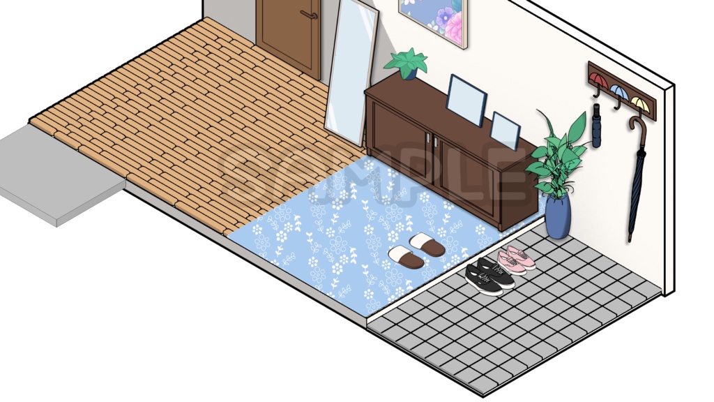 かわいくて使いやすい「箱庭風」インテリア素材集