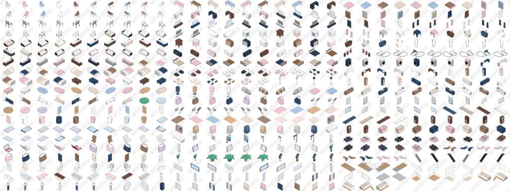 かわいくて使いやすい「箱庭風」インテリア素材集