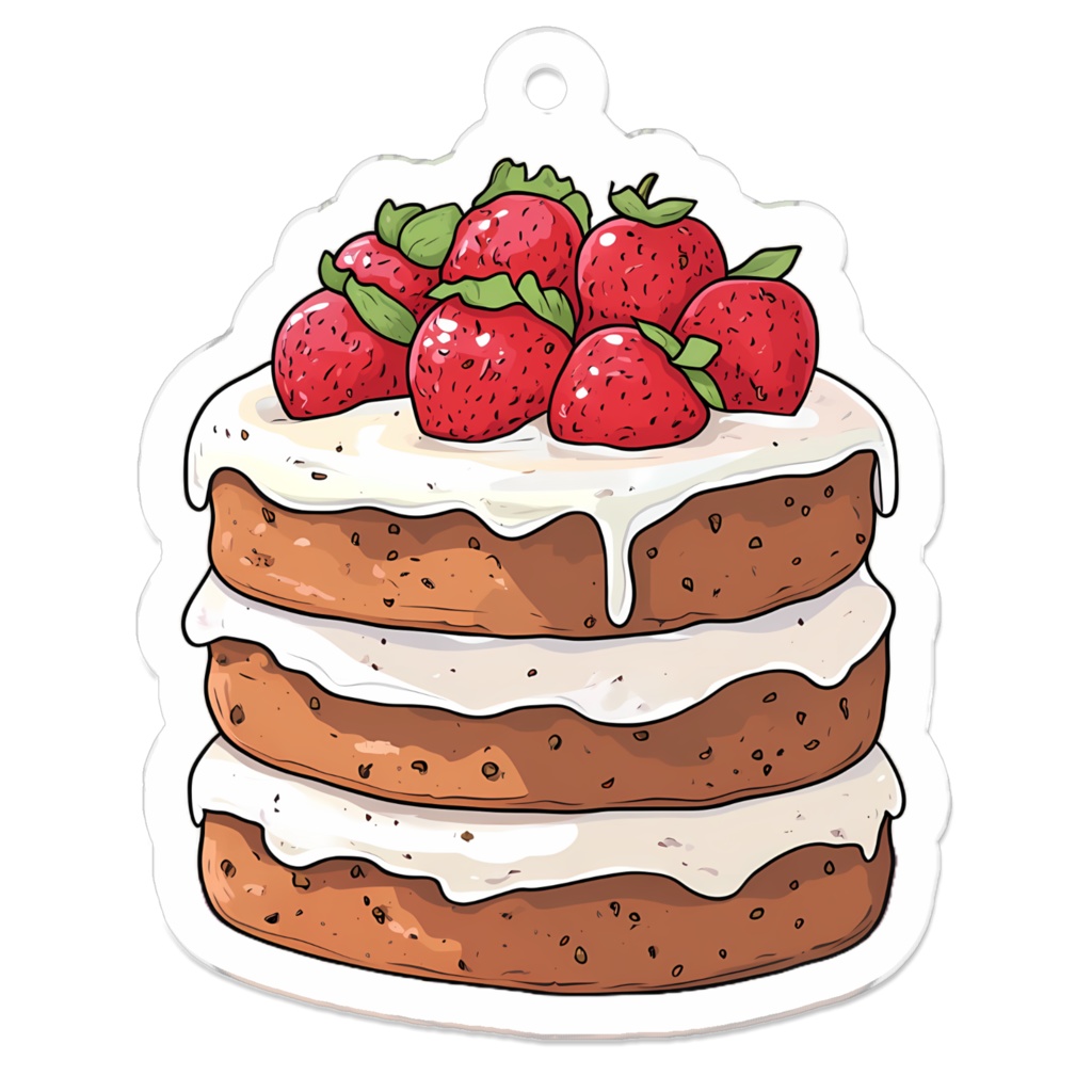 Strawberry Sponge Cake