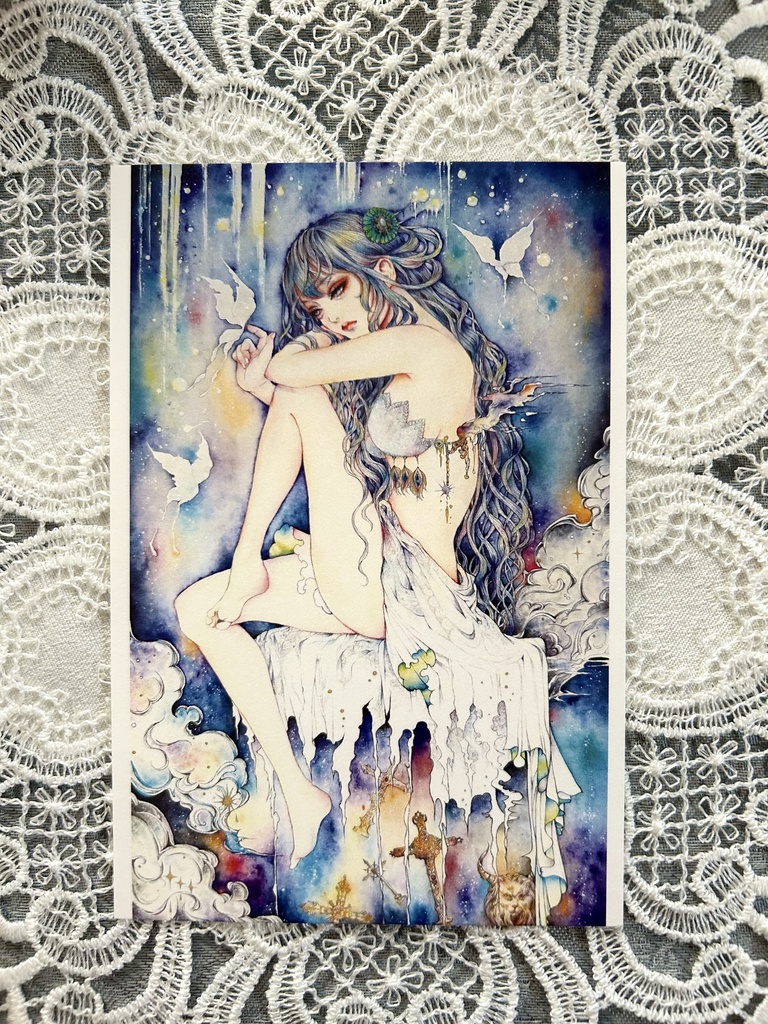 ポストカード「月の光」