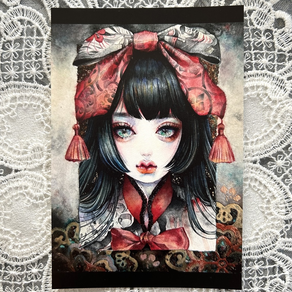 ポストカード「黒猫」