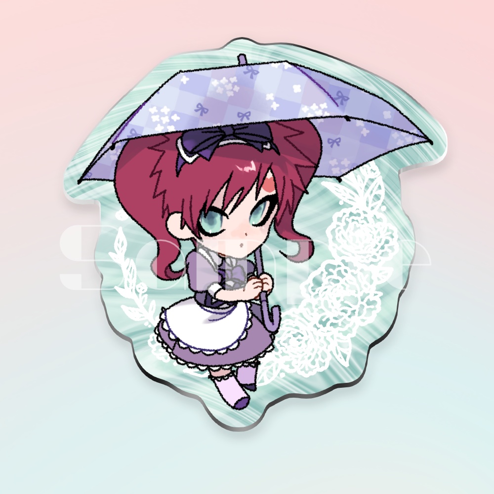 我愛羅女装アクキー