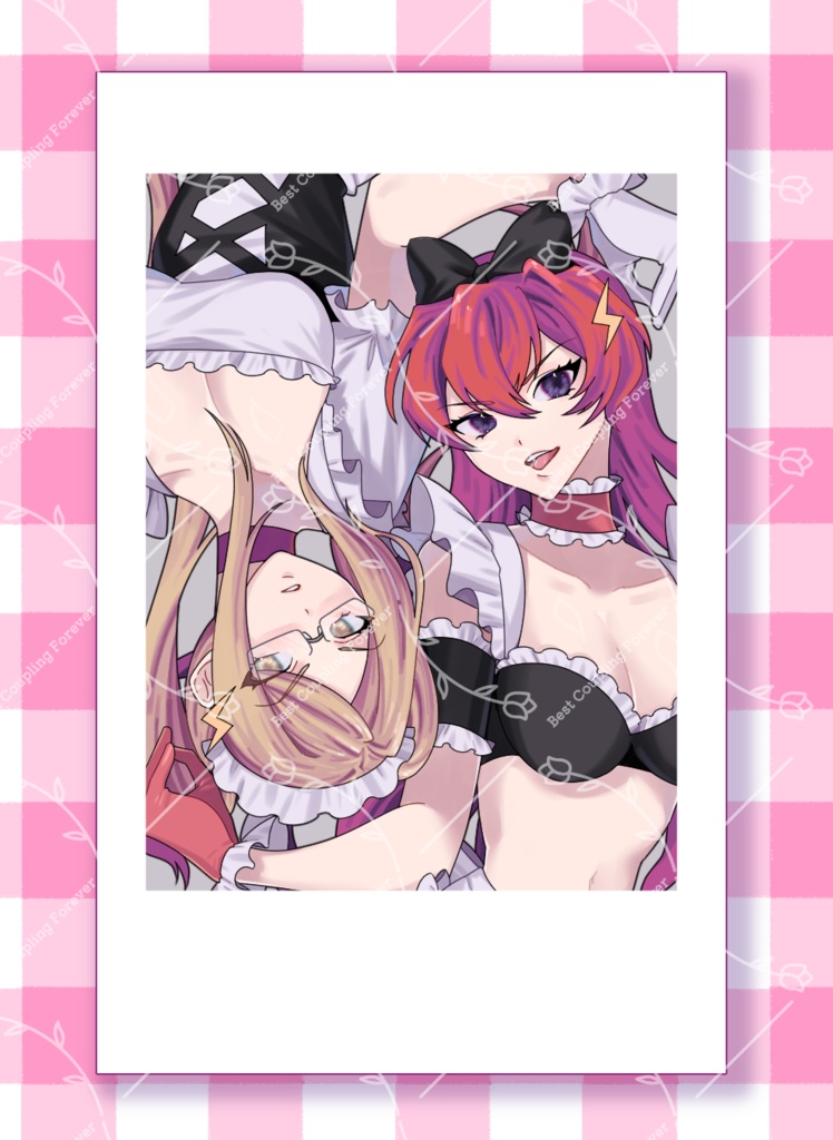 沙夜&朱莉チェキ風カード