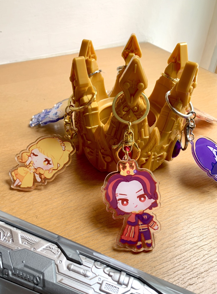 王様戦隊キングオージャーアクキ（チキューの王様セット）
