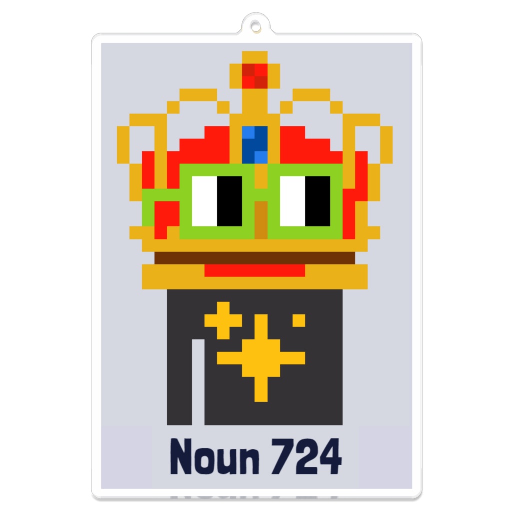 [Noun724] アクリルキーホルダー 100 x 100 (mm)