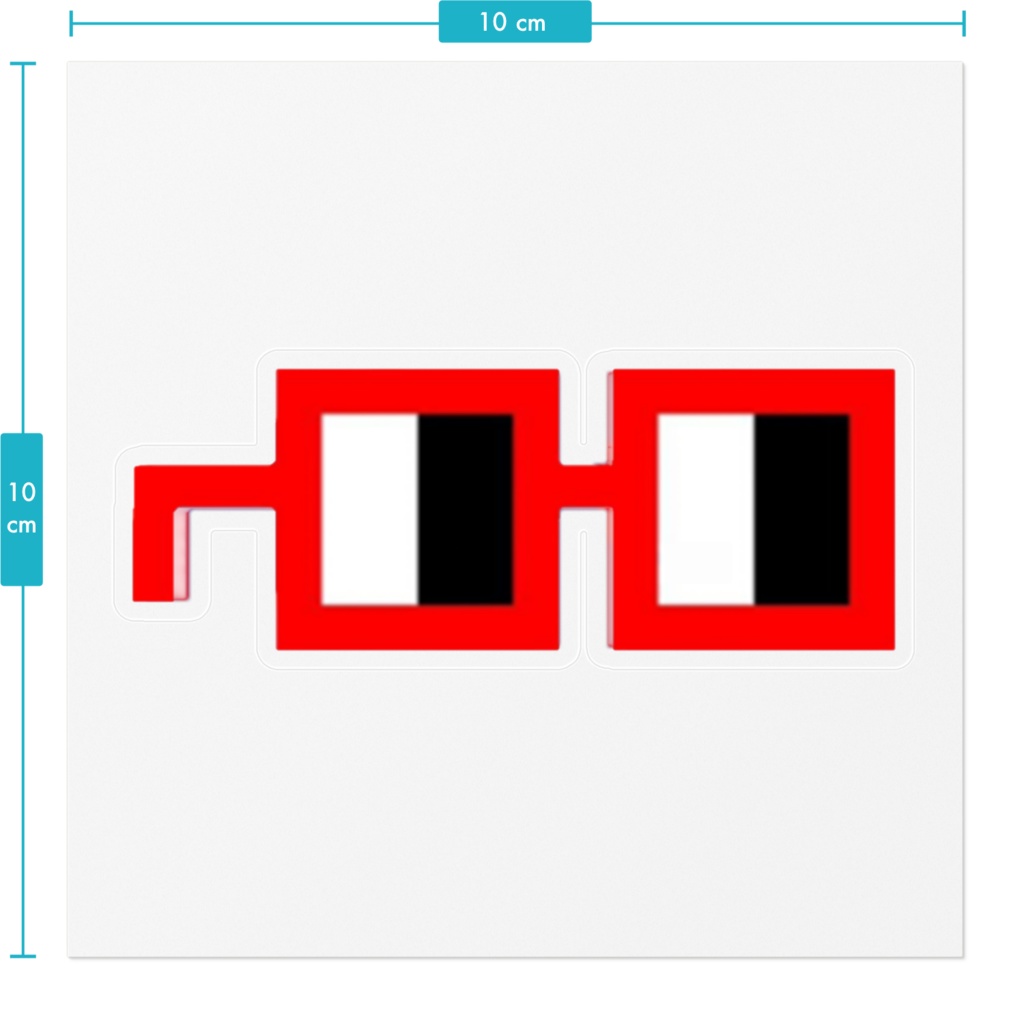 Noggles ステッカー 10 x 10 (mm)
