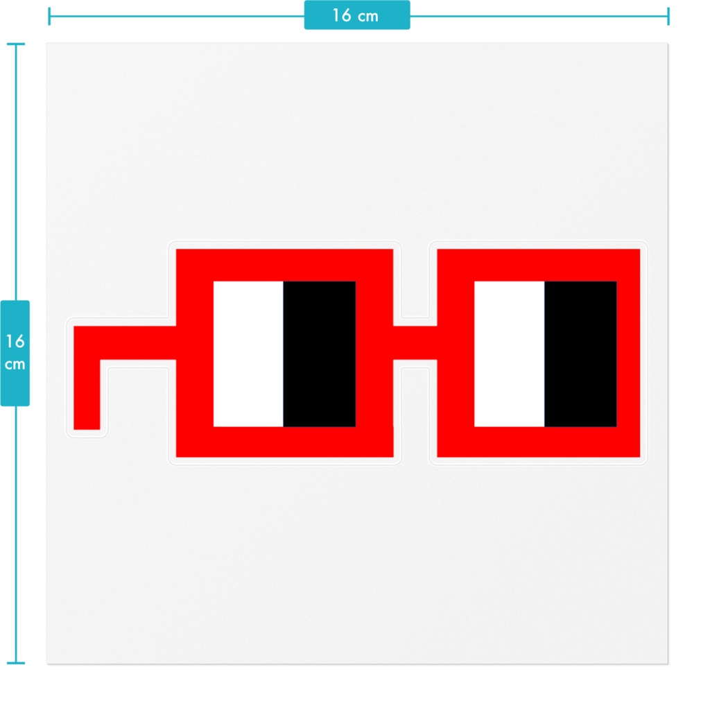 Noggles ステッカー 160 x 160 (mm)