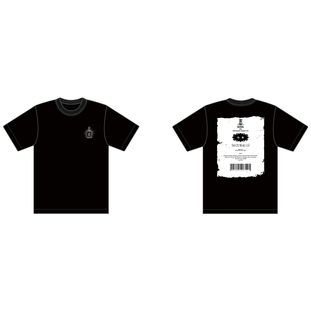 KOOL 15th Anniversary ONEMAN LIVE「鳴動」オリジナルTシャツ