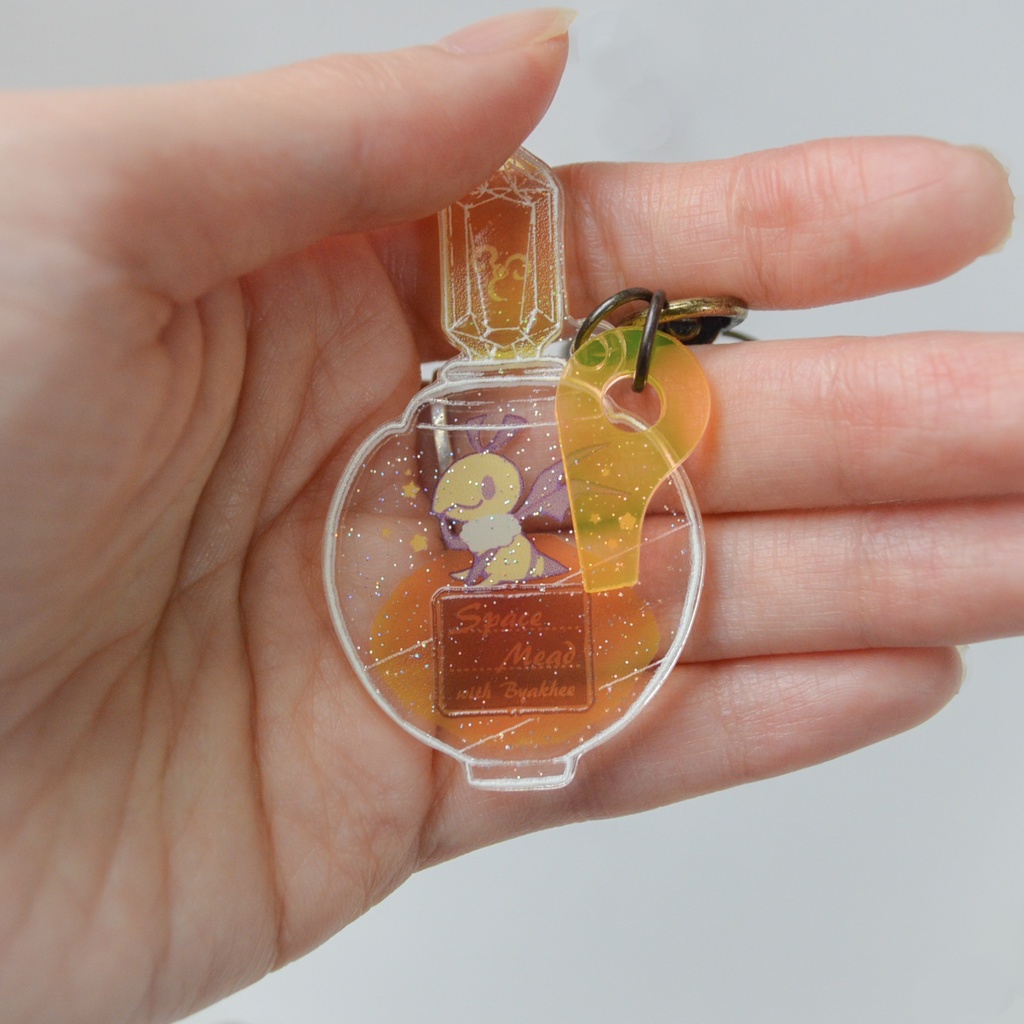 ビヤーキーの黄金の蜂蜜酒 アクリルキーホルダー ユタリヤ Booth