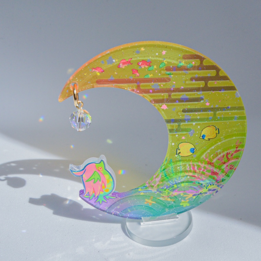 アマビエ◆お守りアクリルフィギュア