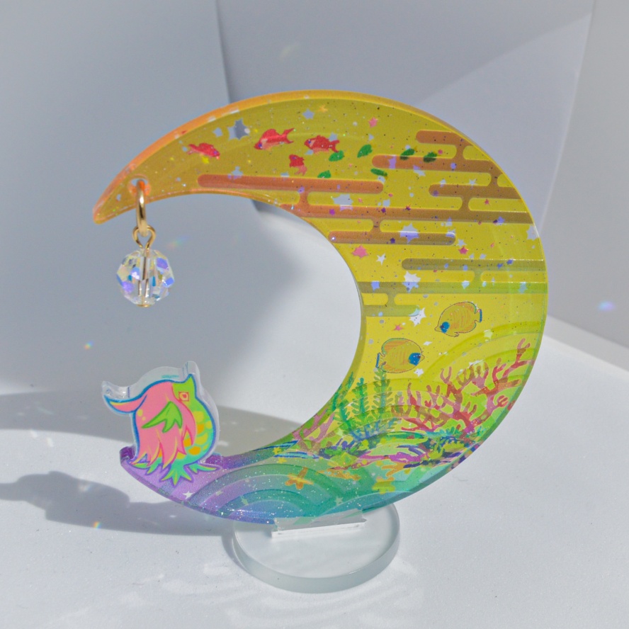 アマビエ◆お守りアクリルフィギュア