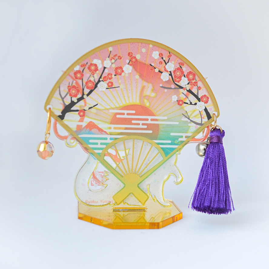 寿◆お守りアクリルフィギュア