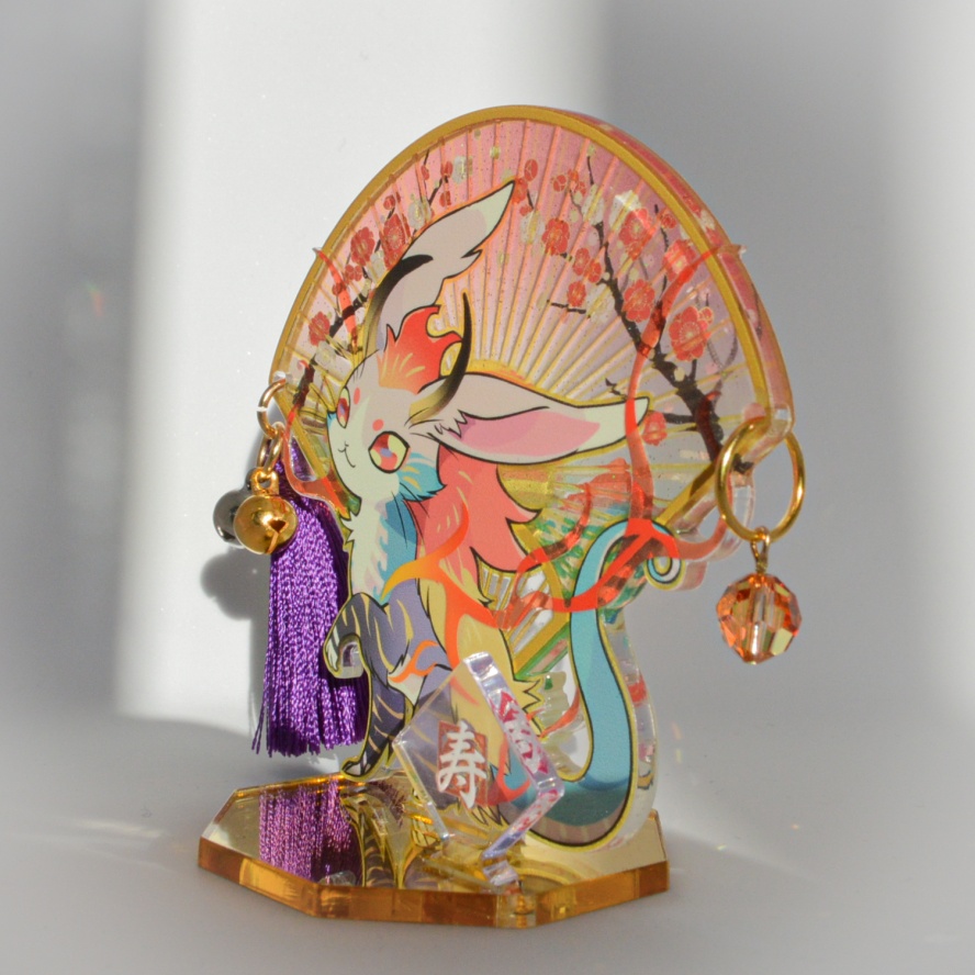 寿◆お守りアクリルフィギュア