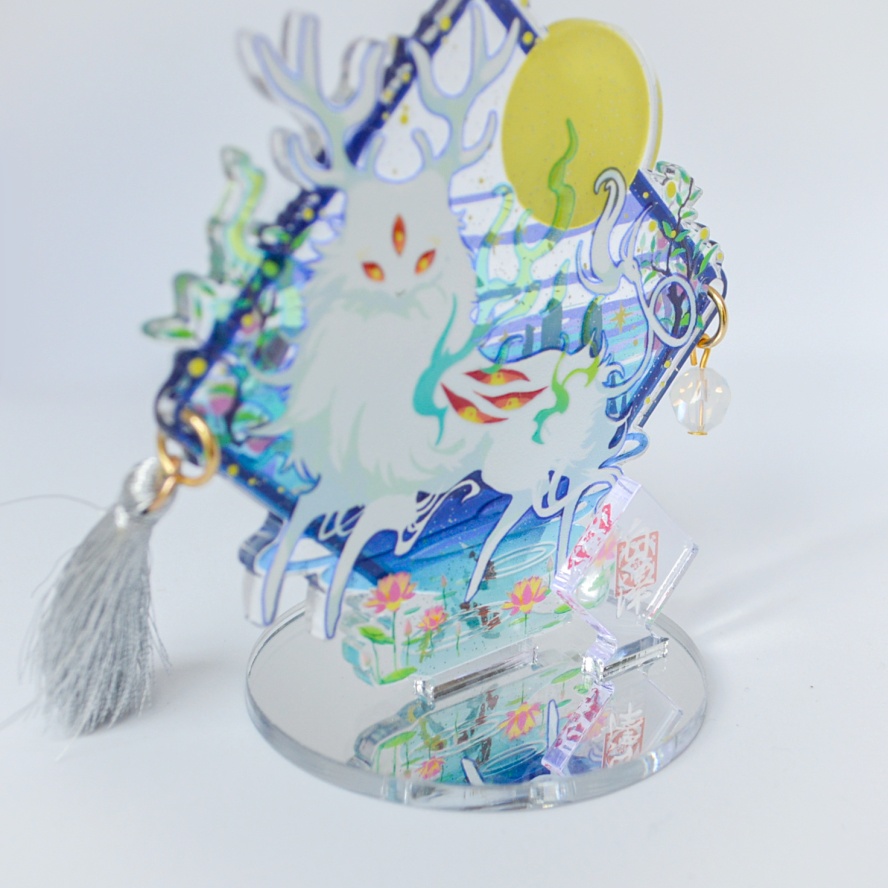 白澤◆お守りアクリルフィギュア