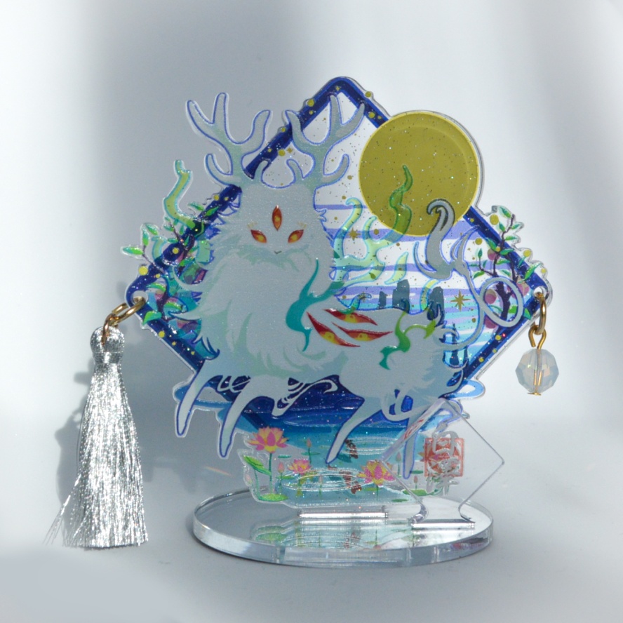 白澤◆お守りアクリルフィギュア