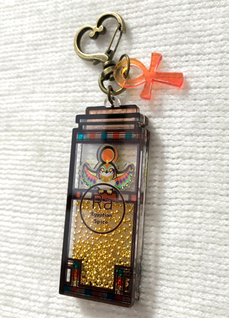エジプト神×スパイス風◆三層アクリルキーホルダー