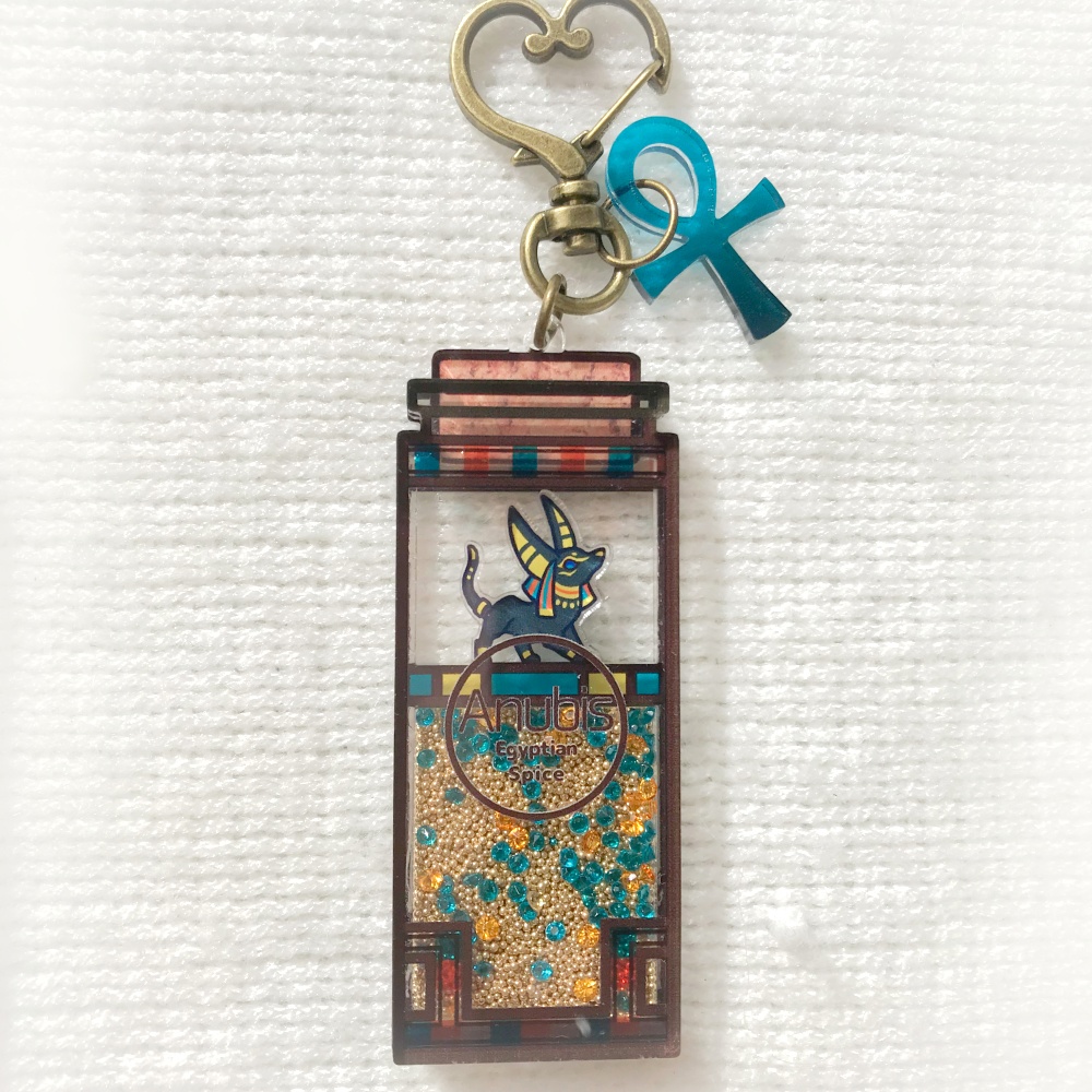 エジプト神×スパイス風◆三層アクリルキーホルダー
