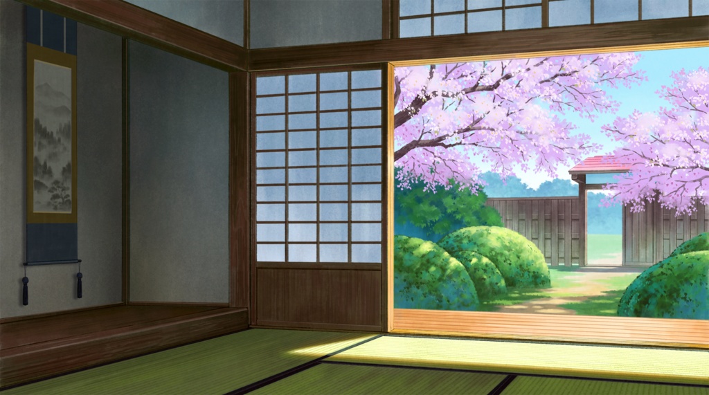 床の間‗桜