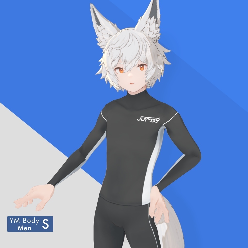 【VRC / VRM 対応3Dモデル】JUMPY ver1.00