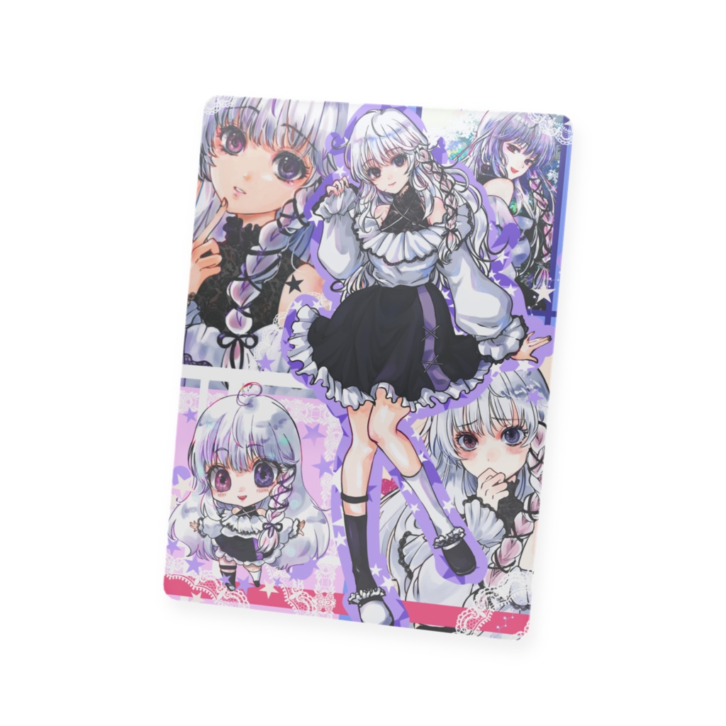 プラスチックカード(トレカサイズ)亜神柚羽