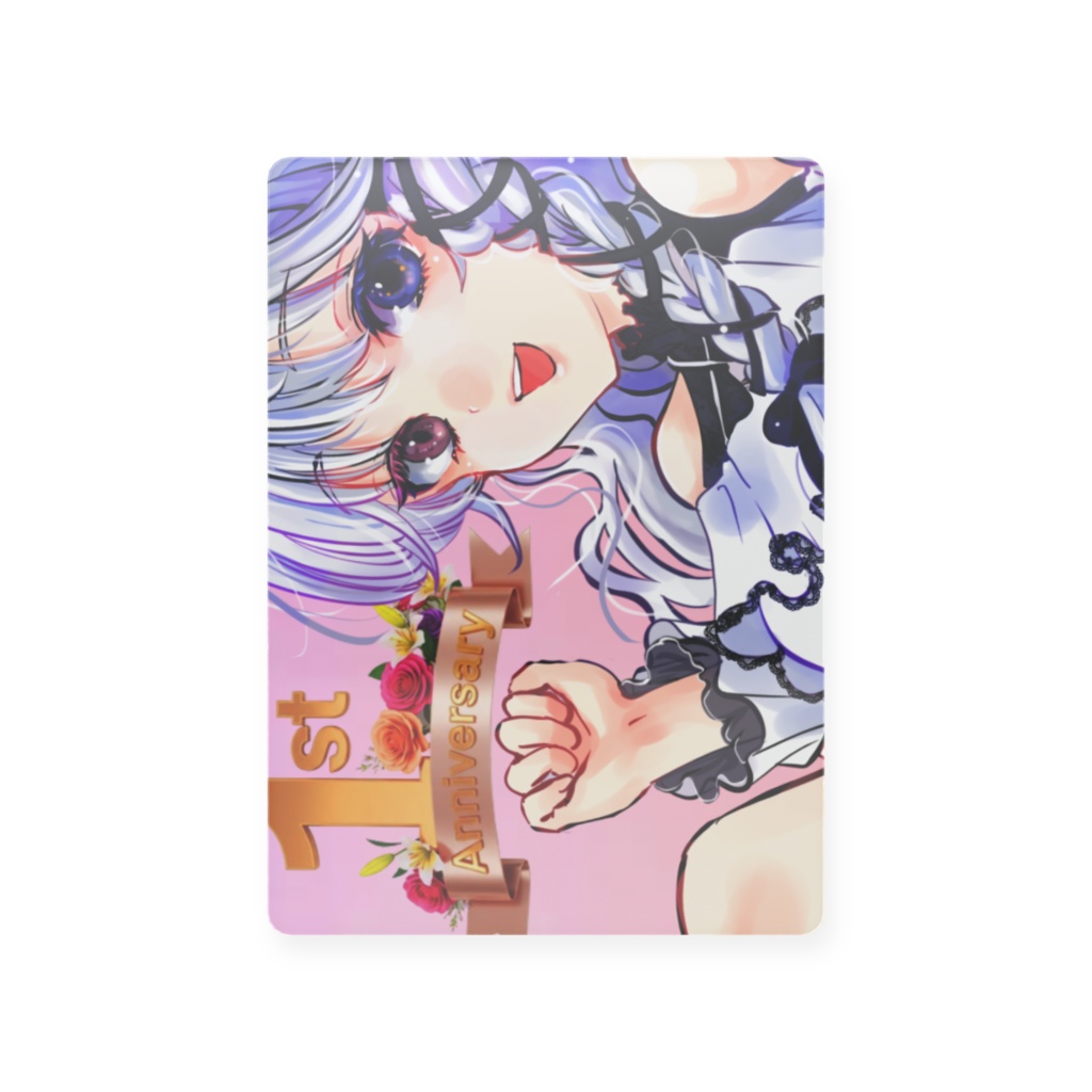 1周年プラスチックトレカ