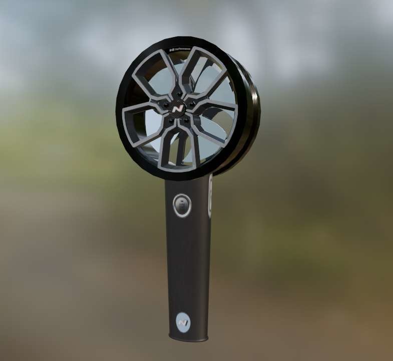 N 휠 미니 선풍기 ( N Wheel Mini-Fan )