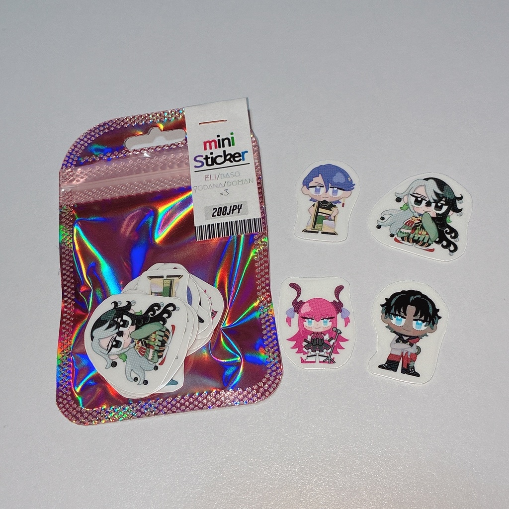 クリアフレークシールセット(全2種)