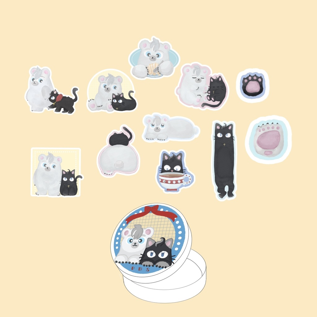 パーバソミニシール缶