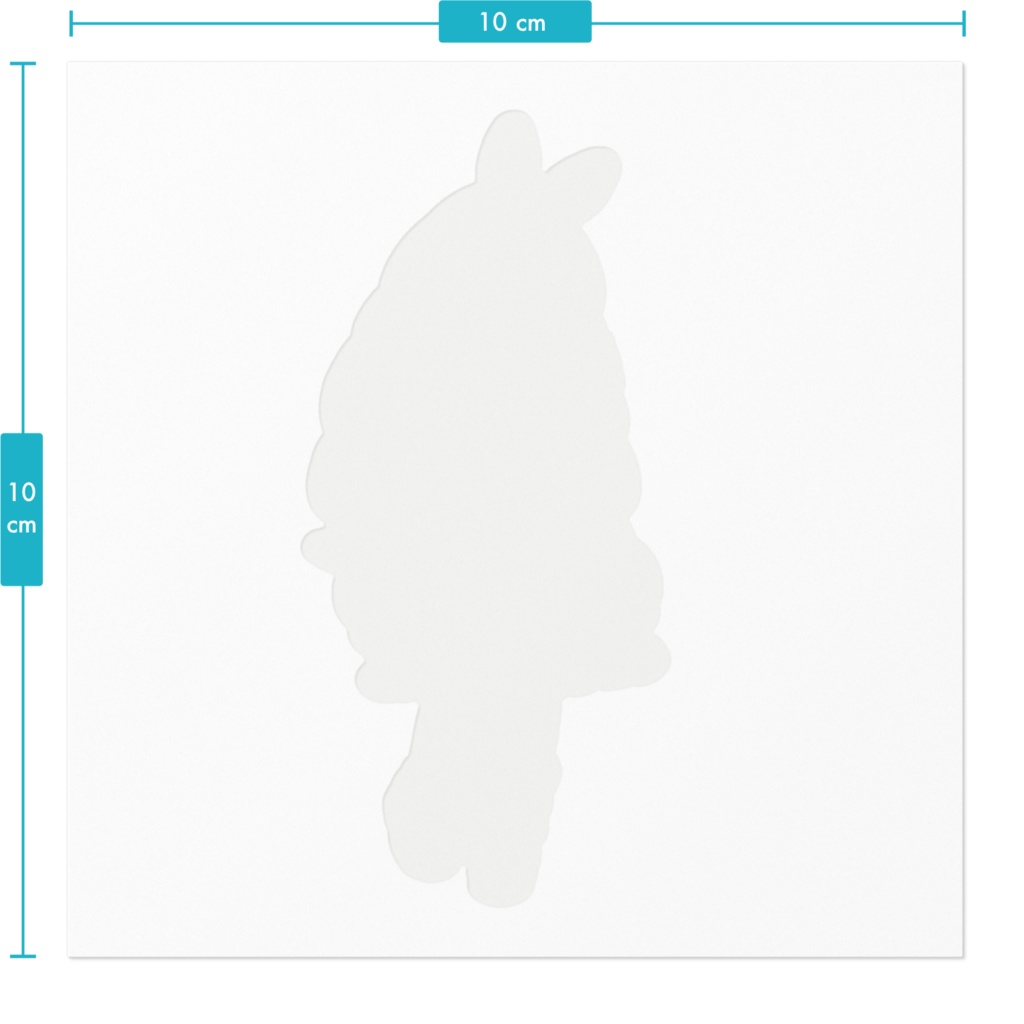 skeb絵 ステッカー 10cm