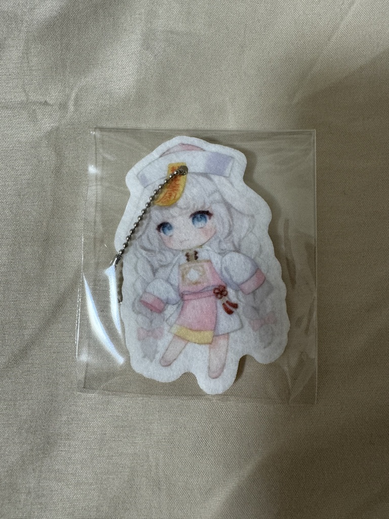 キョンシーフェルトキーホルダー