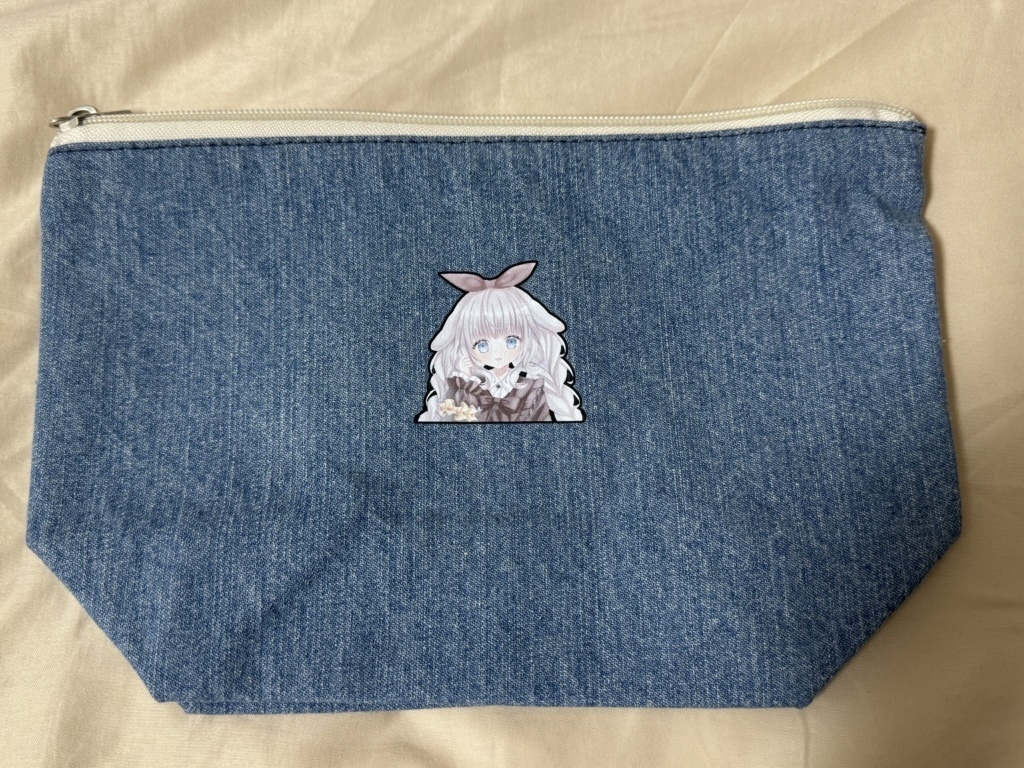 デニムポーチ