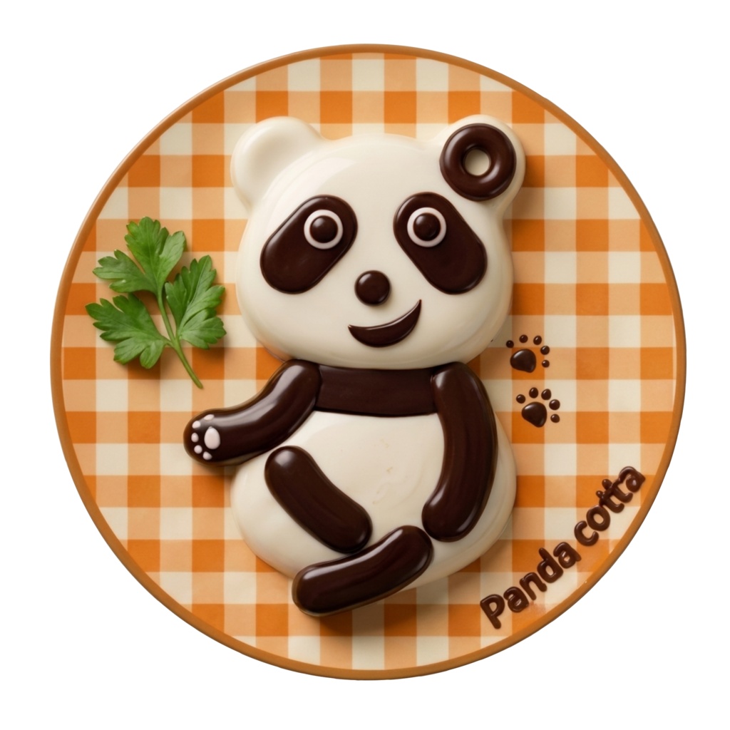 Panda cotta