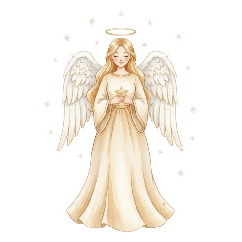 水彩クラシッククリスマスコレクション (PNG形式)