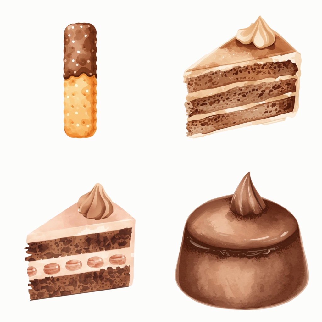 Watercolor Chocolate Treats