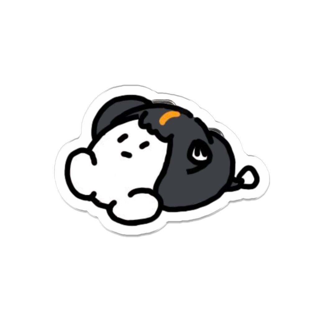 白焼うな アクリルバッチ