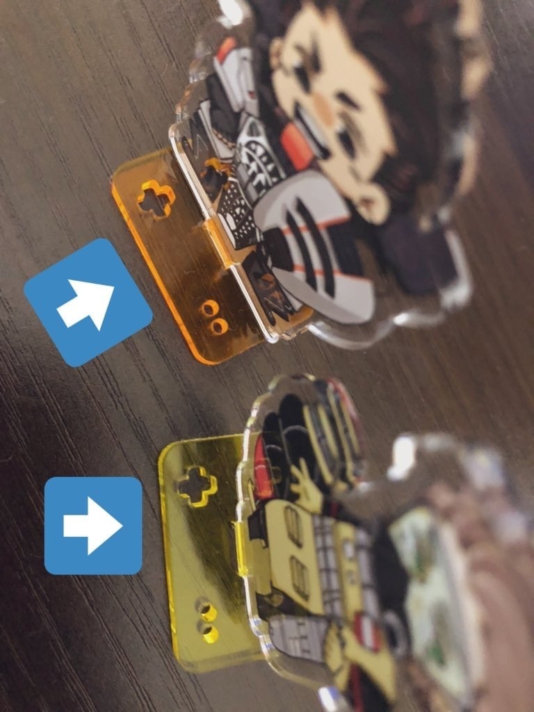 アクリルスタンド ジブ&コス