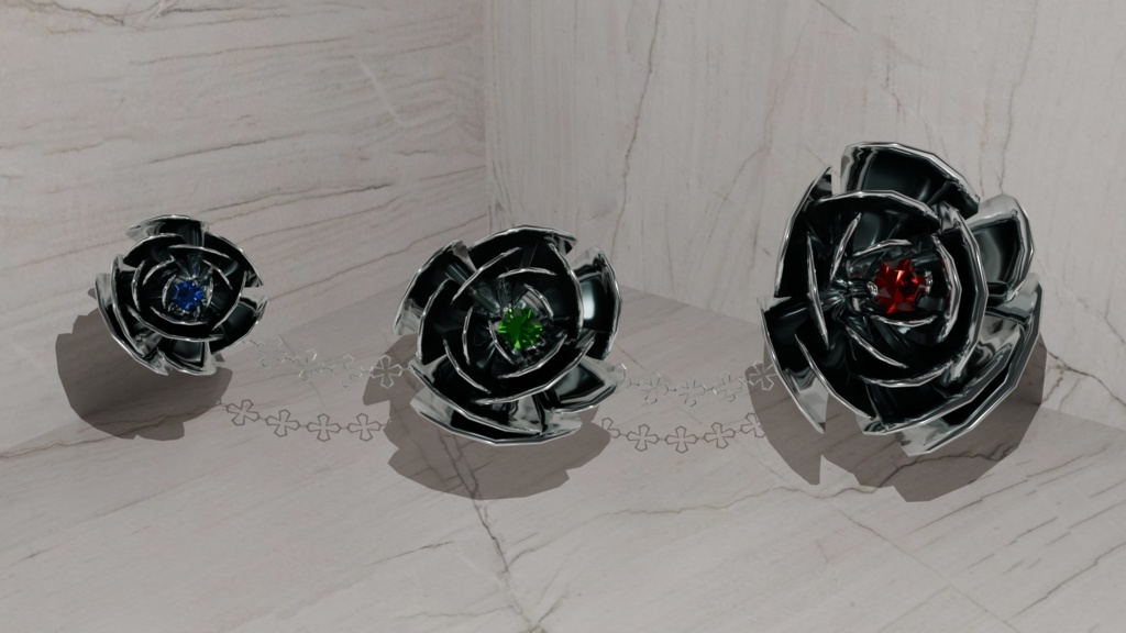 ⟡VRchat Flower Hair Accessory⟡