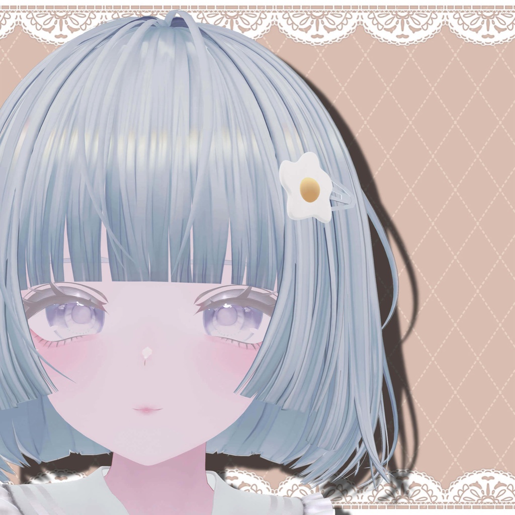 【無料】めだまやきヘアピン