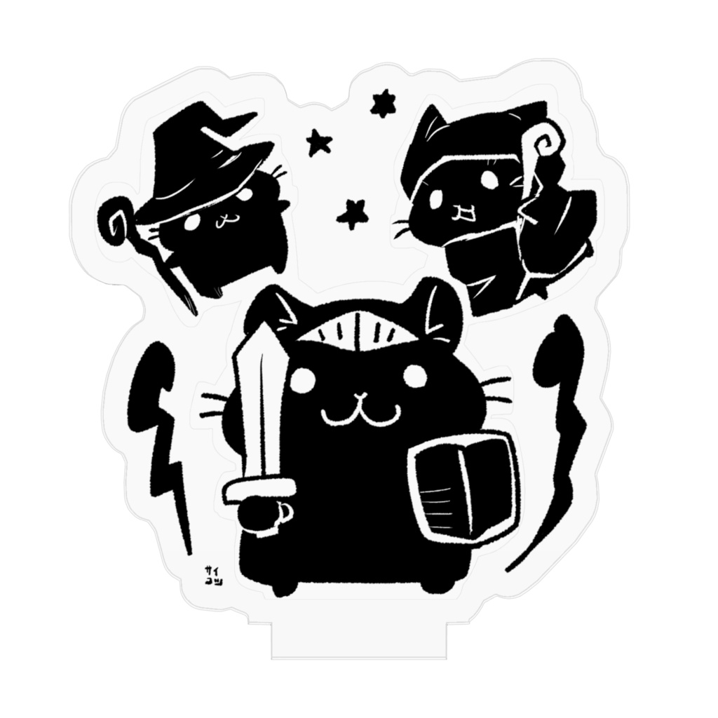 アクリルフィギュア(50×50㎜)_デミ・キョムスターズ