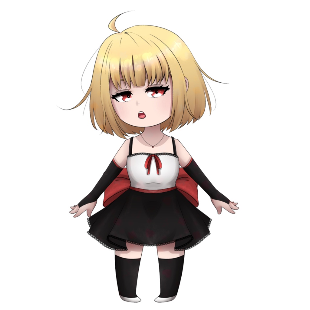 VTuber Avatar - Chibi Model (Live2D Avatar)