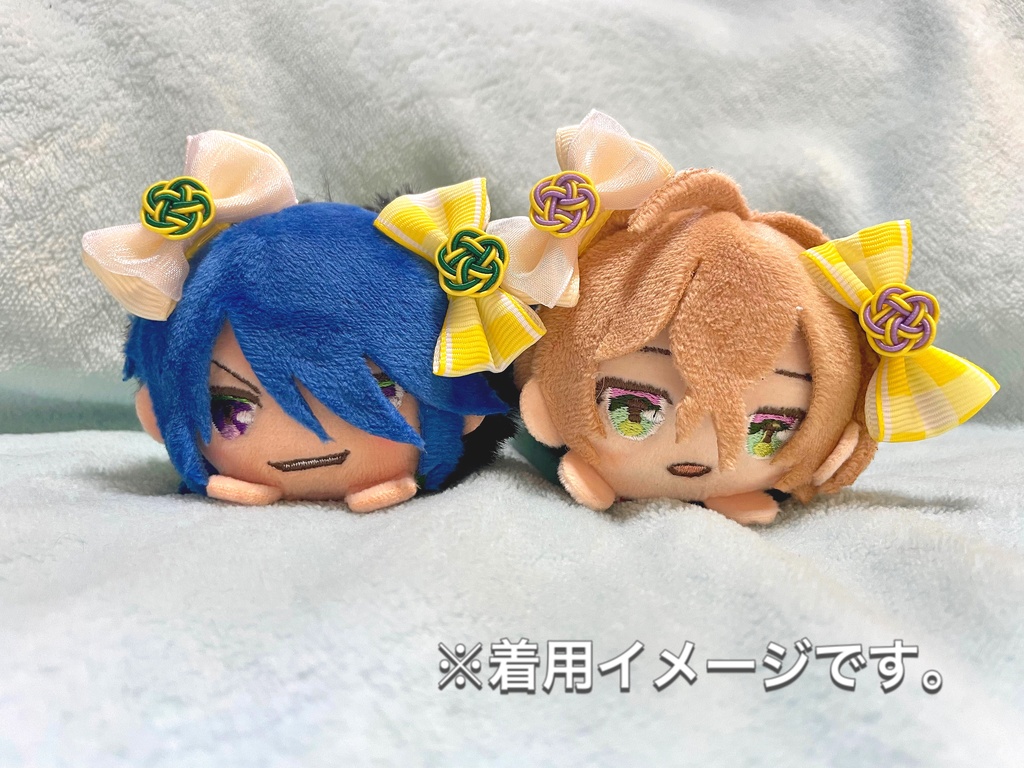 水引リボンのヘアクリップ(Buster Bros!!!)