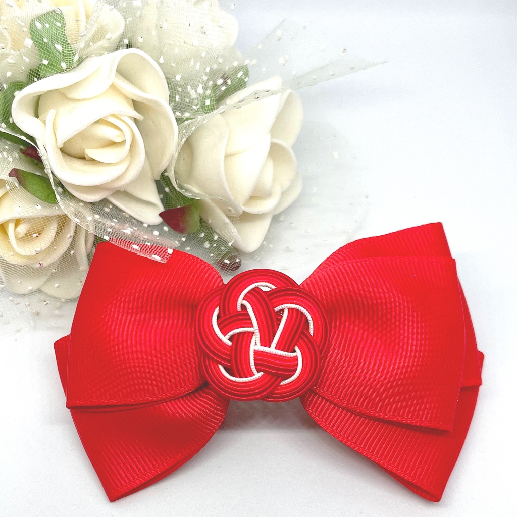 水引リボンイメージバレッタ