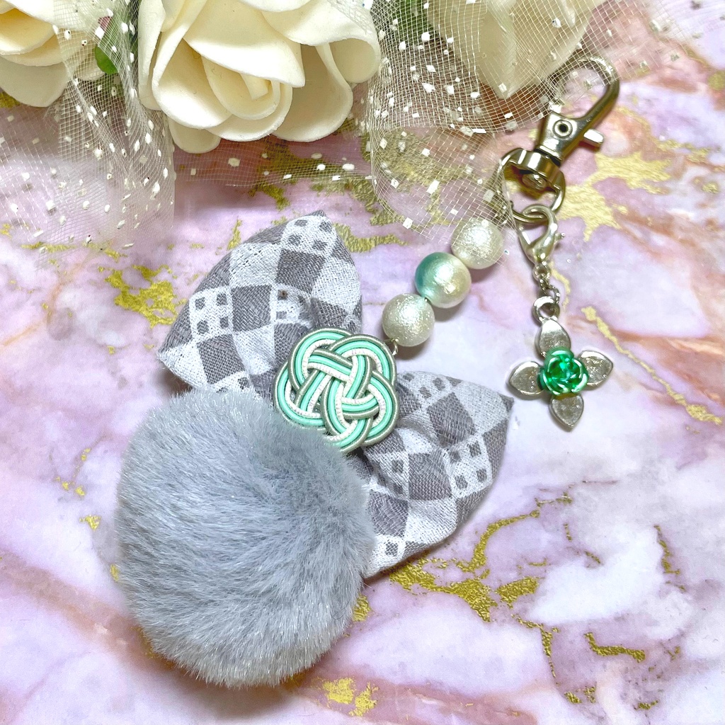 麻天狼イメージキーホルダー